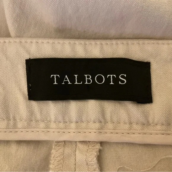 Talbots Hampshire Ankle Women’s Beige Trousers. 18WP - Picture 3 of 5